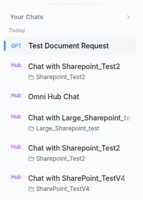 Every conversation auto-saved and organized by date.